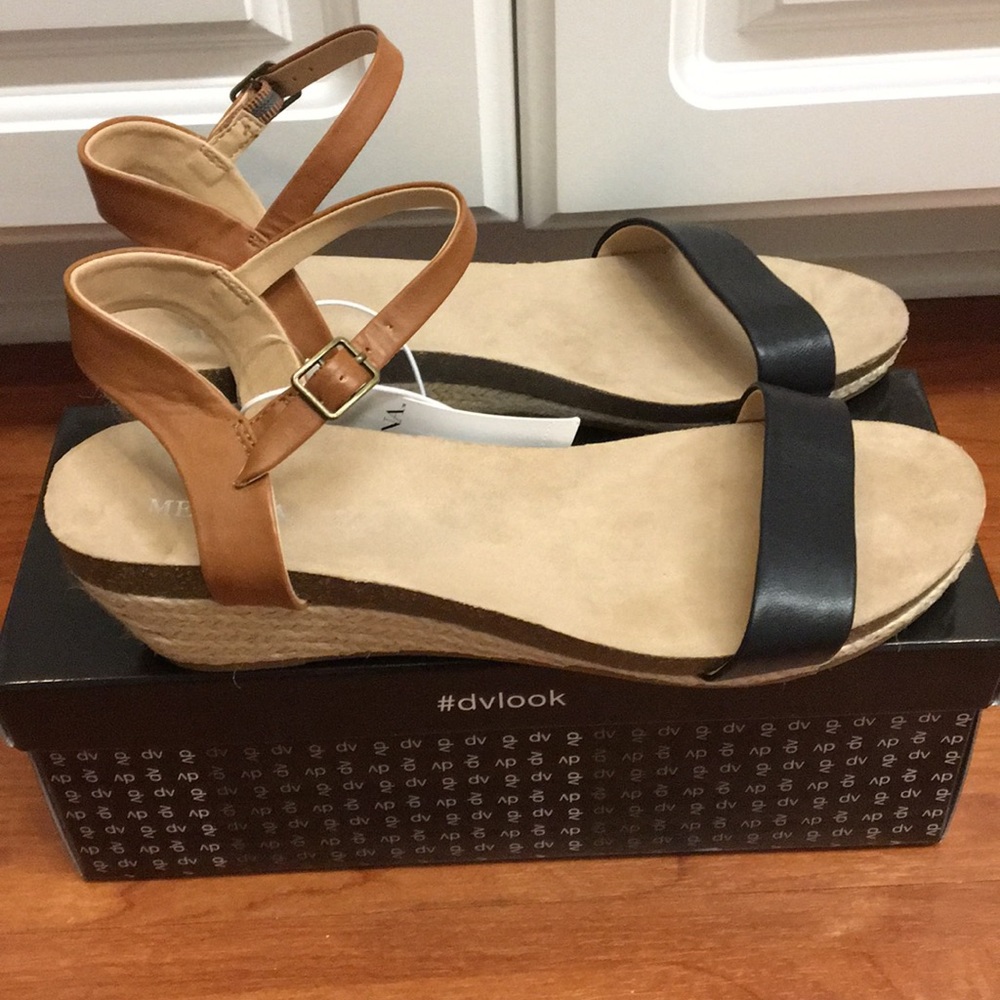 Merona Eve Espadrille Wedge Sandal NWT